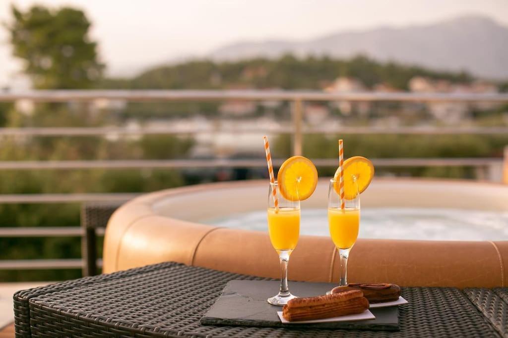 Villa Kora - Luxury Holiday Apartments Lumbarda Kültér fotó